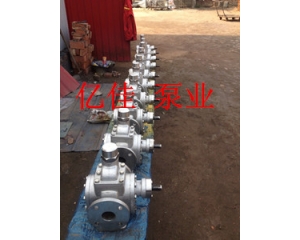 YCB不銹鋼圓弧齒輪泵的用途